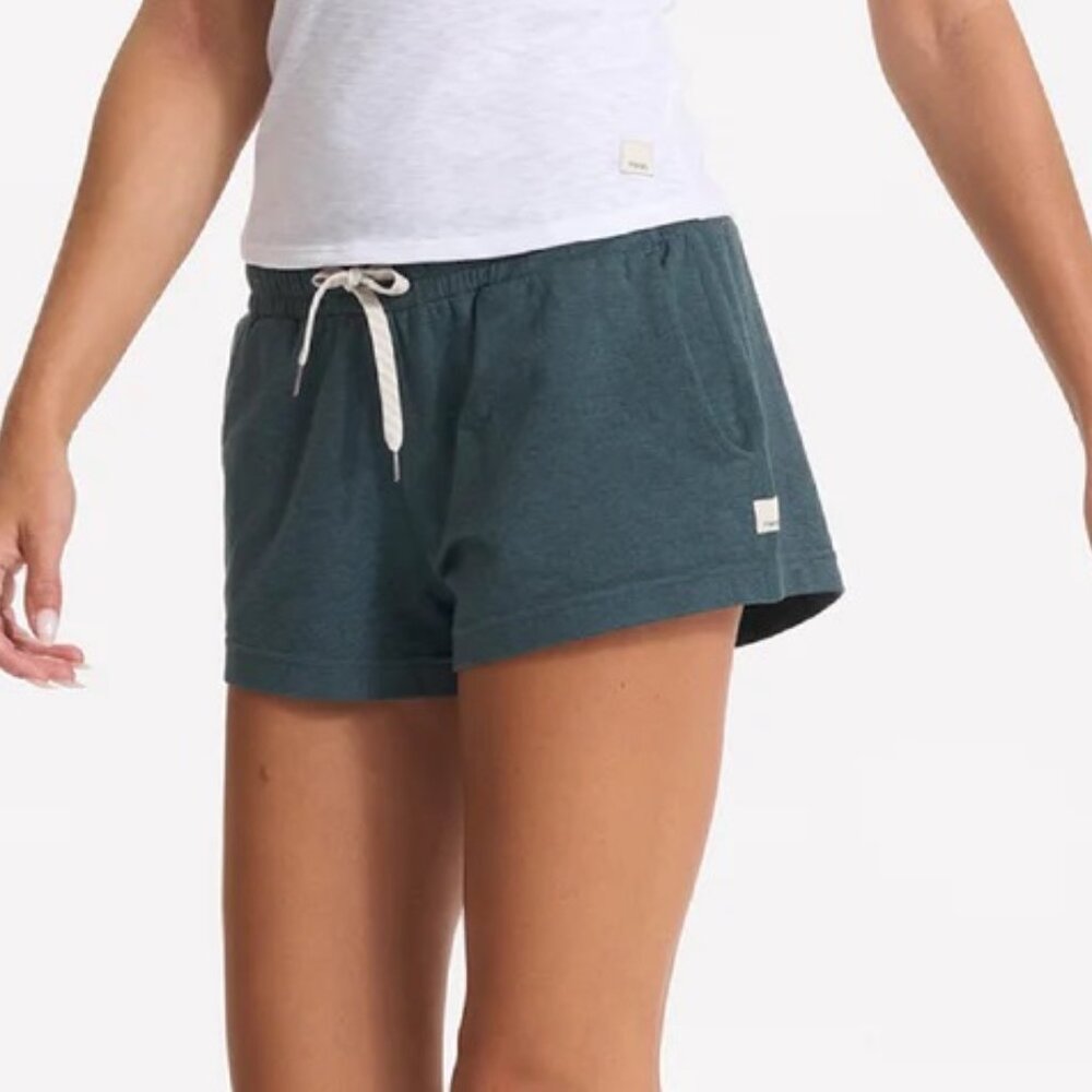 Vuori Halo Performance Short Women's DreamKnit™ Shorts, Heather Green, Small